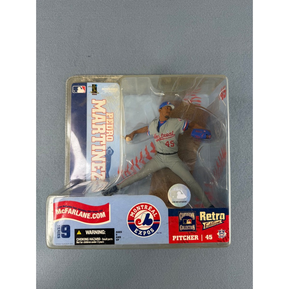 Pedro Martinez McFarlane MLB‎ Series 9 Montreal Expos Retro Edition Figure